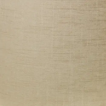 18" Light Wheat Throwback Drum Linen Lampshade