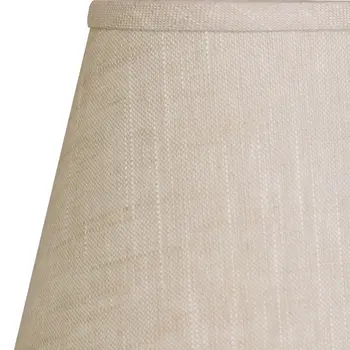 8" Light Wheat Hardback Empire Linen Lampshade