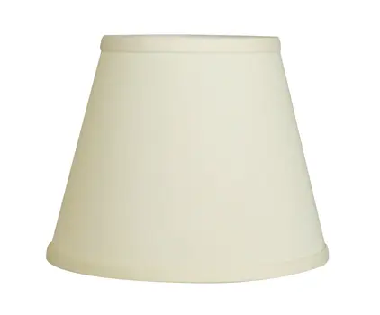 10" Ivory Hardback Empire No Slub Lampshade