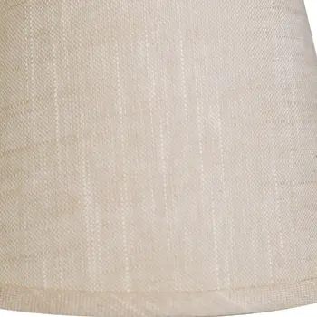 10" Light Wheat Hardback Empire Linen Lampshade