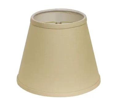 10" Parchment Biege Hardback Empire Linen Lampshade