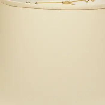 14" Ivory Rounded Empire Slanted No Slub Lampshade