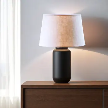 16" Dark Wheat Rounded Empire Slanted Linen Lampshade
