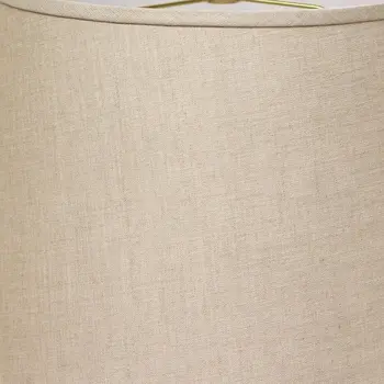 18" Dark Wheat Rounded Empire Slanted Linen Lampshape