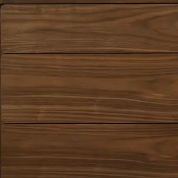 59" Walnut Solid Wood Six Drawer Double Dresser