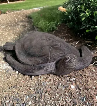 22" Sea Turtle Indoor Outdoor Statue