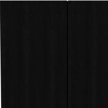 71" Black Combo Dresser