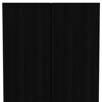 71" Black Combo Dresser