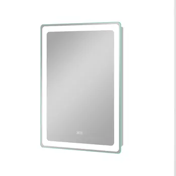 36" Silver Lighted Unframed Bathroom Vanity Mirror