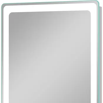 36" Silver Lighted Unframed Bathroom Vanity Mirror
