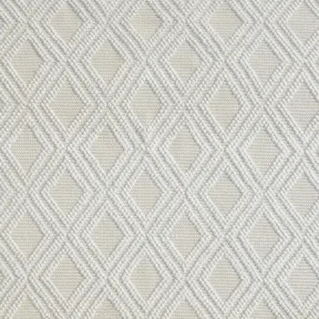 5' X 7' Ivory Geometric Handmade Area Rug
