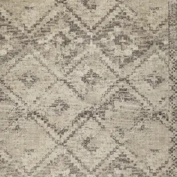 3' X 5' Gray Abstract Area Rug
