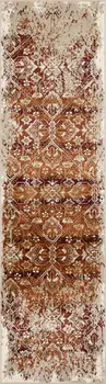 8' Rust Oriental Runner Rug