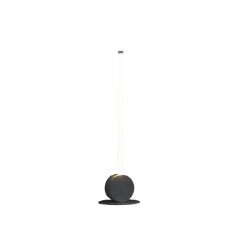 23" White Metal Leaning Stick LED Table Lamp