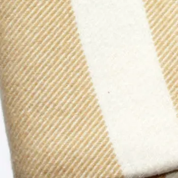 Plush Multi Beige Plaid Throw Blanket with Tassels