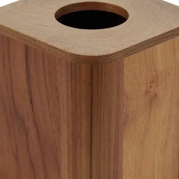 Designer Genuine Teak Tissue Box Cover