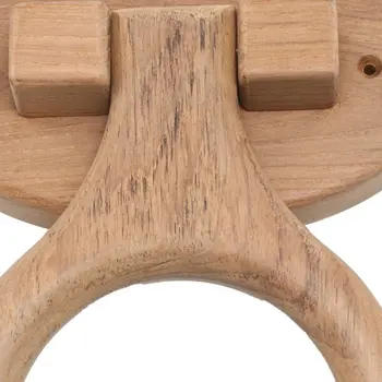 Traditional Solid Teak Heavy Duty Towel Ring