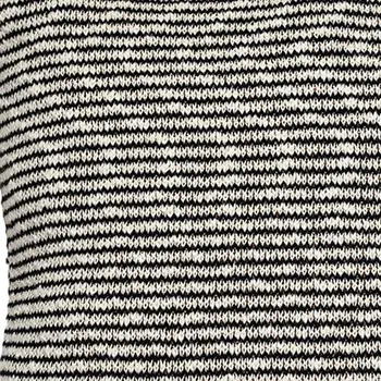 20" x 20" Beige Stripe Pattern Square Accent Throw Pillow with Tassel