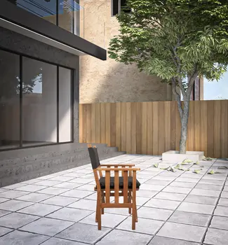 20" Black and Natural Wood Solid Wood Indoor Outdoor Director Chair with Black Cushion