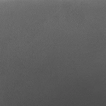 26" Gray and Silver Faux Leather and Iron Low Back Counter Height Swivel Bar Chair