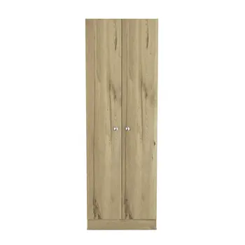 71" Oak Wood Pantry Or Storage Closet