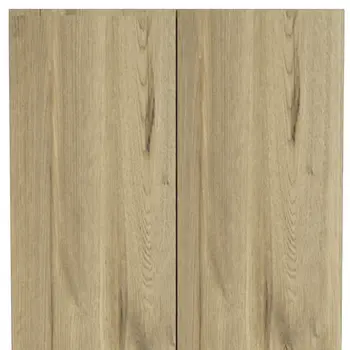 71" Oak Wood Pantry Or Storage Closet