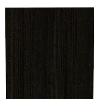 47" Black Wood Pantry Or Storage Closet