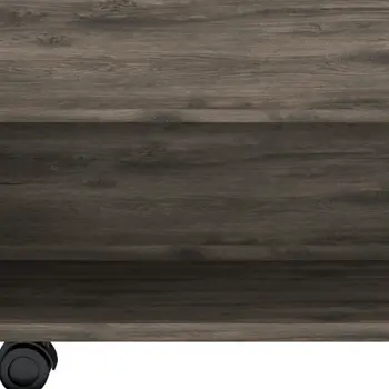 22" Dark Brown Manufactured Wood Rectangular Lift Top Coffee Table With Drawer