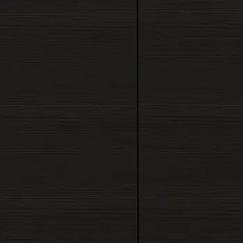 47" Black Wood Wall Mounted Accent Cabinet With Four Doors