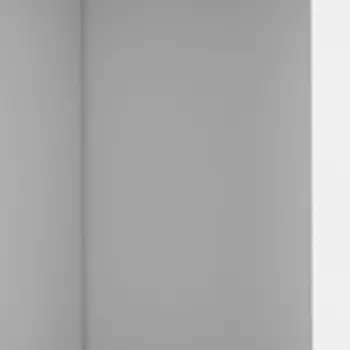 59" White Wood Wall Mounted Accent Cabinet With Four Doors