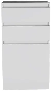 23" White Two Drawer Standard Chest