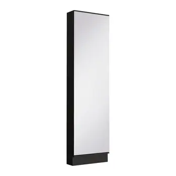 Black Ten Pair Shoe Rack