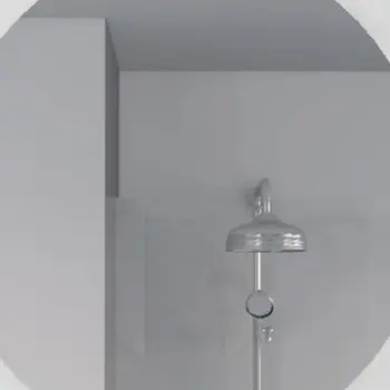 24" Clear Square Framed Bathroom Over Vanity Mirror