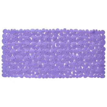 35" Purple Spa Pebbles Non Slip Bathtub Mat