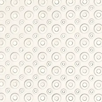 40" Beige Latex Bubbles Non Slip Shower Mat