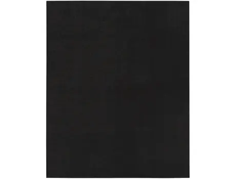 10' X 14' Black Stain Resistant Indoor Outdoor Area Rug