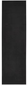 6' Black Indoor Outdoor Runner Rug