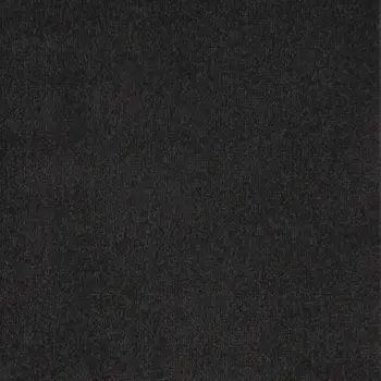 10' Black Indoor Outdoor Runner Rug