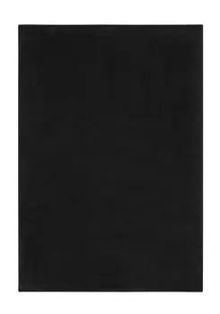 7' X 10' Black Indoor Outdoor Area Rug