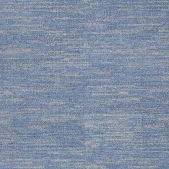 6' X 9' Blue And Gray Indoor Outdoor Area Rug