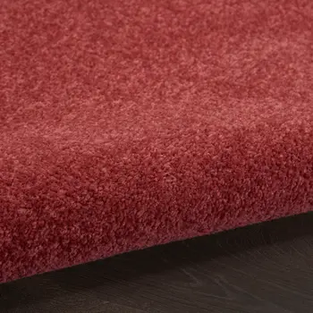 2' X 8' Brick Red Non Skid Indoor Outdoor Runner Rug