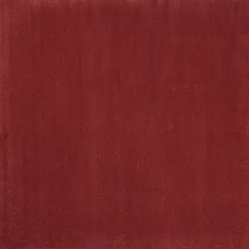 7' Brick Red Square Indoor Outdoor Area Rug