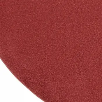 8' X 8' Brick Red Round Indoor Outdoor Area Rug