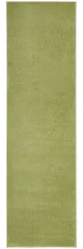 8' Green Indoor Outdoor Runner Rug