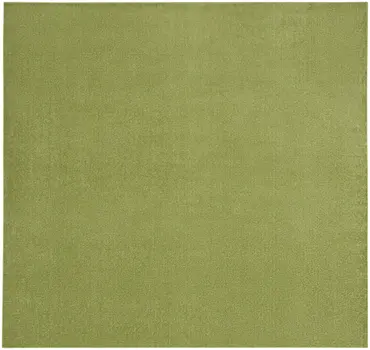 9' Green Square Indoor Outdoor Area Rug