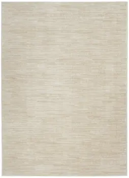 6' X 9' Beige And Ivory Indoor Outdoor Area Rug