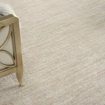 7' X 10' Beige And Ivory Indoor Outdoor Area Rug