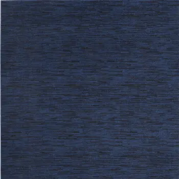 10' X 14' Midnight Blue Stain Resistant Indoor Outdoor Area Rug