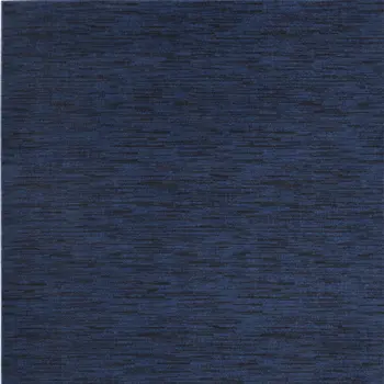 10' X 14' Midnight Blue Stain Resistant Indoor Outdoor Area Rug