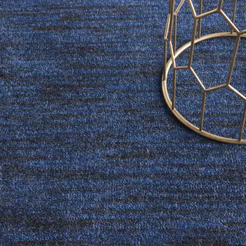 6' X 9' Midnight Blue Indoor Outdoor Area Rug